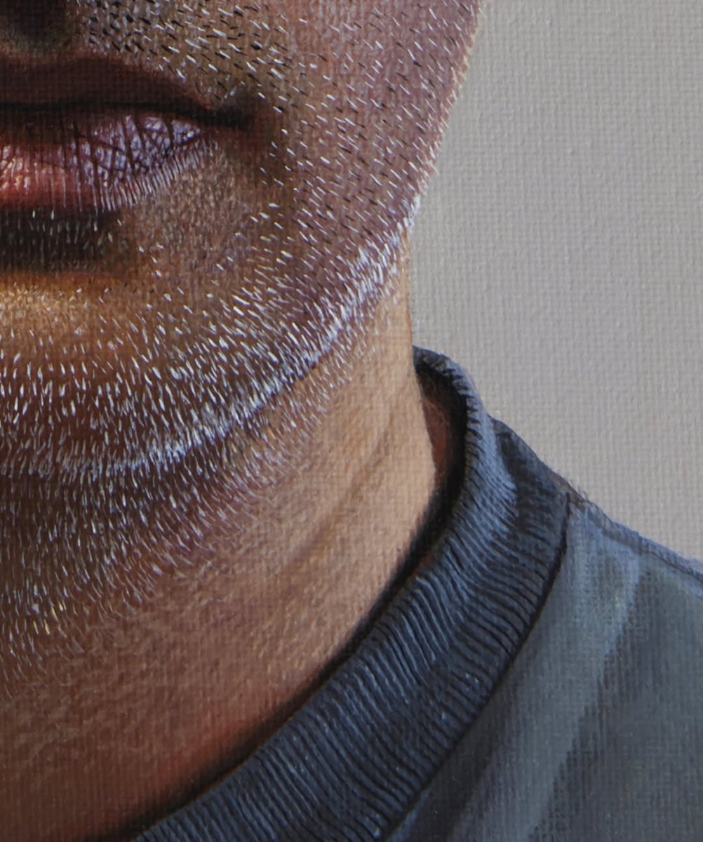 Charleydonny's tweet photo. This incredible hyperrealistic piece is on another level! 🔥

Just see those details omg the skin texture, pores, stubble, and weary eyes are painted with insane precision in acrylic.

Acrylic on canvas board

Artby--raoof.h https://t.co/fHI2cCwXFU