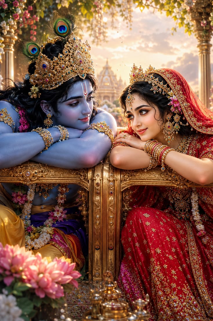 comedy55986's tweet photo. जब कृष्ण बांसुरी बजाते थे, तो उसकी मधुर धुन सुनकर राधा सब कुछ छोड़कर उनक�� पास चली आती थीं। यह प्रेम की सबसे सुंदर पहचान थी।
#deepakofficial #viralphoto https://t.co/KB3CFgR0SA