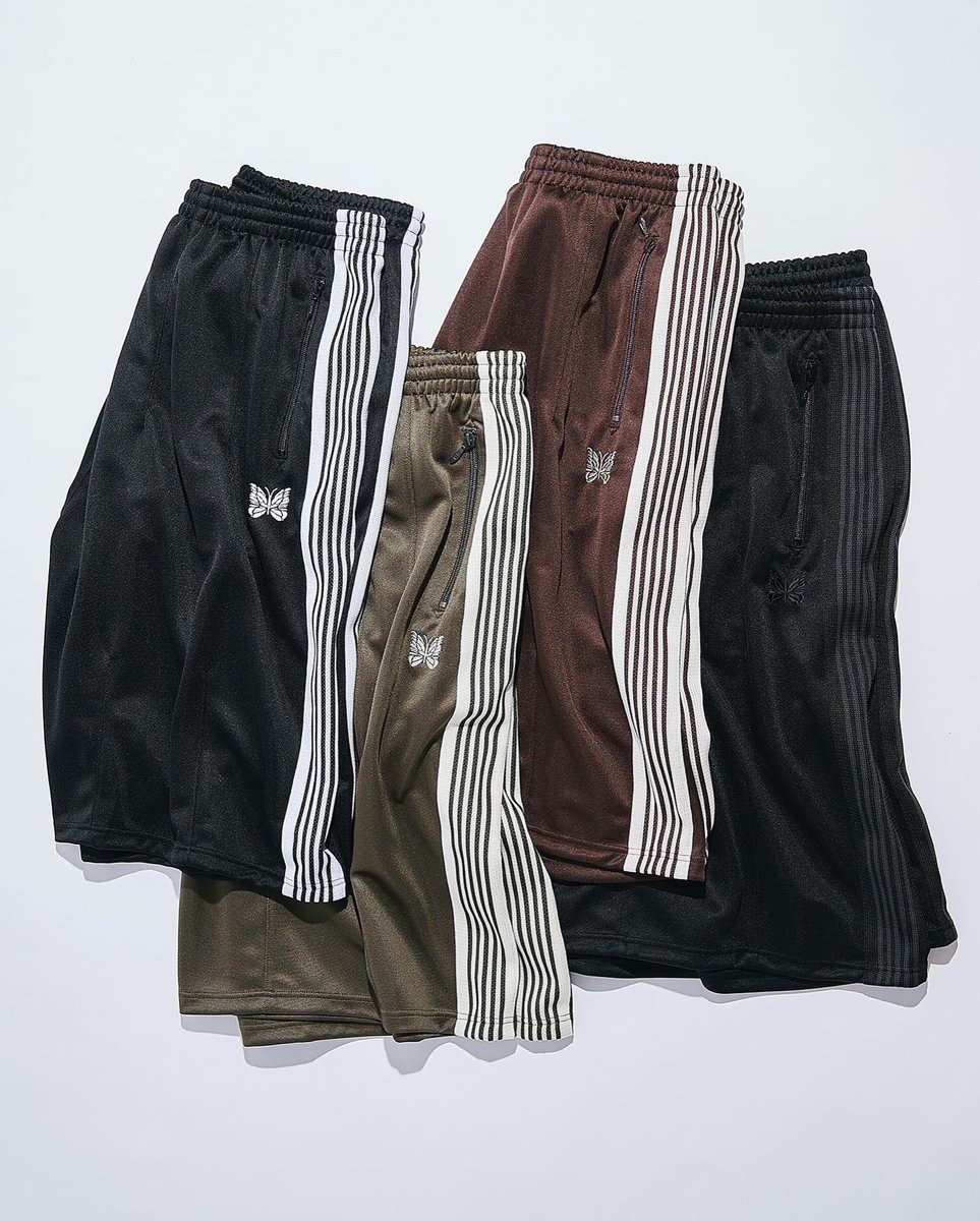 96lad_'s tweet photo. 【今日発売の最新作が熱い】
NEEDLES × STUDIOUS 2026SS

Track Short Sleeve Shirt &amp; 
H.D. Track Pant Shorts – Poly Smooth https://t.co/E92YawZ37O