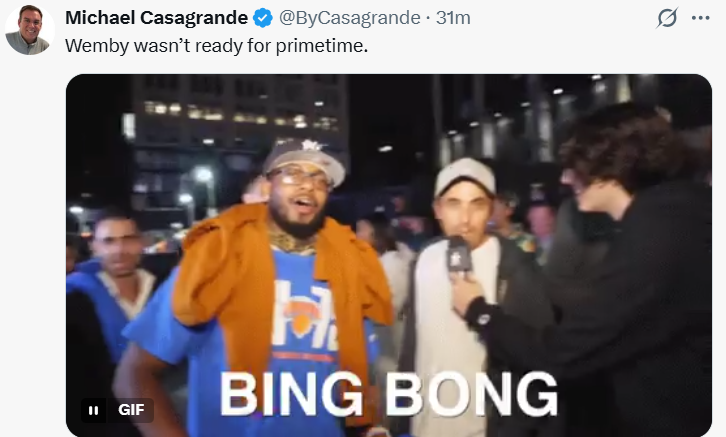 AlphaOptimist's tweet photo. @ByCasagrande Bing bong. You reveal yourself for who you are with that. https://t.co/2P0Mf0zJS1