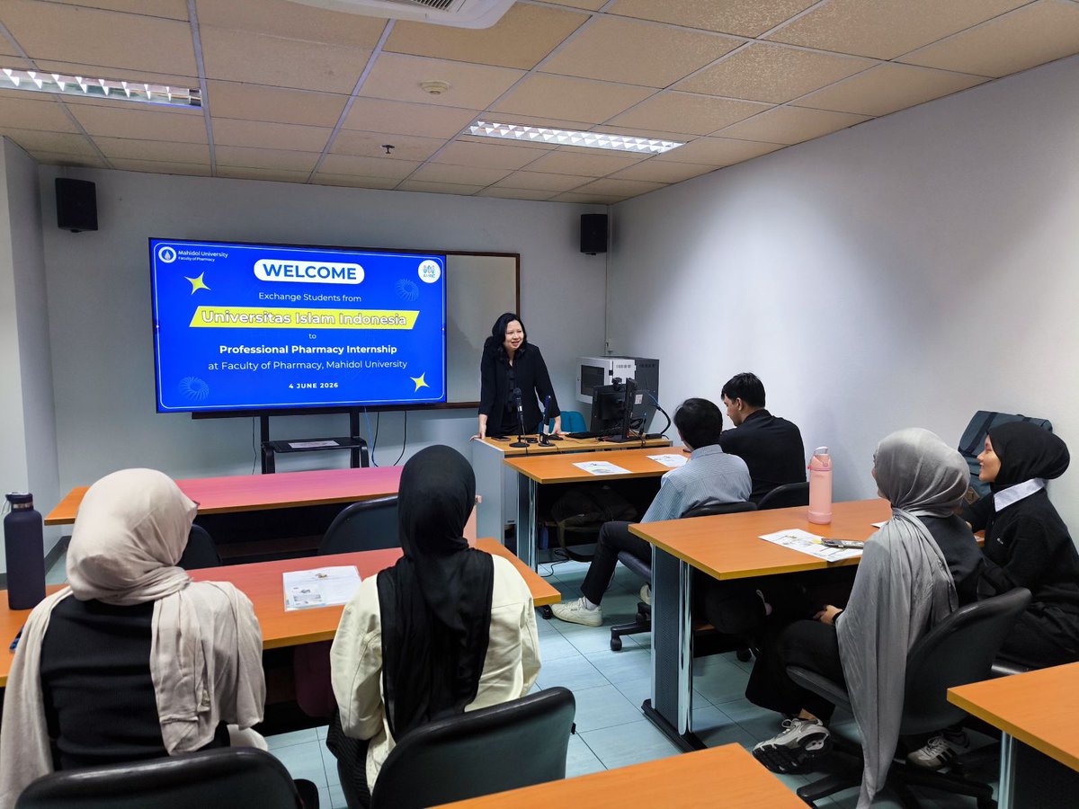 mupharm's tweet photo. MUPY Welcomes Exchange Students from Universitas Islam Indonesia for International Training Program in the field of Antimicrobial Resistance (AMR).

📍 Read more 📍
https://t.co/yCQMldkBJh https://t.co/ymJRaC5eT0