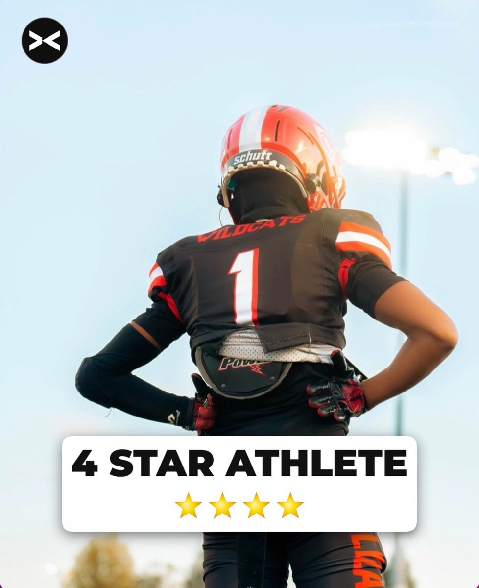 Boogieed1_'s tweet photo. I’m grateful for all the coaches, teammates, and family members who continue to support my journey. This recognition is just another reminder that hard work pays off, but I’m nowhere near finished. #BreonBurgess #ClassOf2030 #4StarAthlete #WR #DB #FootballRecruiting #StudentAthlete #GrindDontStop #FutureIsBright #NationalChampion #NextUp