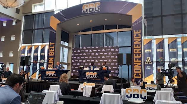AmyZimmerWJCL's tweet photo. Georgia Southern football set for July 15 appearance at Sun Belt Media Days @WJCLNews @GSAthletics_FB 

https://t.co/Jt9S9gXmVe https://t.co/ZOUi9nR1rW