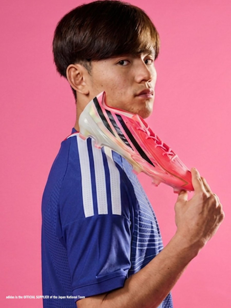 🇯🇵サッカー日本代表選手のW杯着用スパイク👀 久保建英：F50 ハイパー