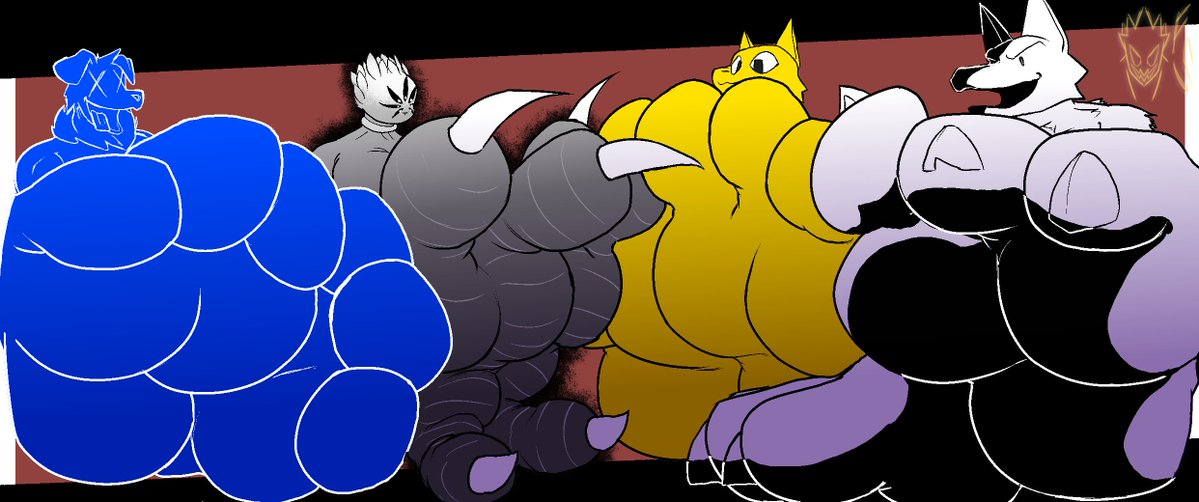 FlusteredSpace's tweet photo. moar shenanigins cw:feet/paws https://t.co/iSbydokPKH