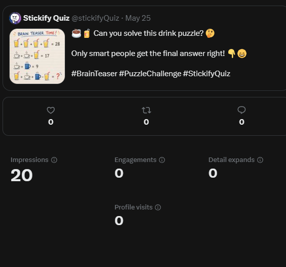 stickifyQuiz's tweet photo. Atleast 20 view in @X plateform 

Big scam from @YouTube @YouTubeCreators @YouTubeIndia https://t.co/lZH81coh5i