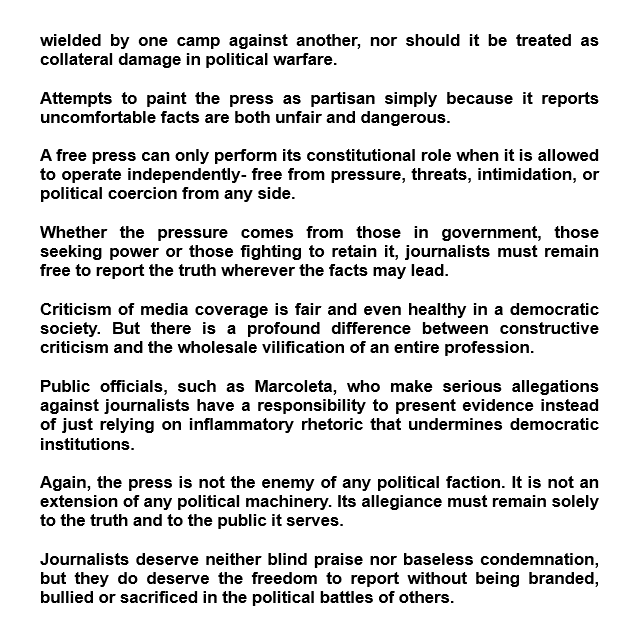 dzrhnews's tweet photo. BASAHIN: Senate media, kinondena ang pahayag ni Sen. Rodante Marcoleta na karamihan sa mga taga-media ay bayaran | RH 28 @RaymundDadpaas, DZRH News https://t.co/osaJKTJ1qi