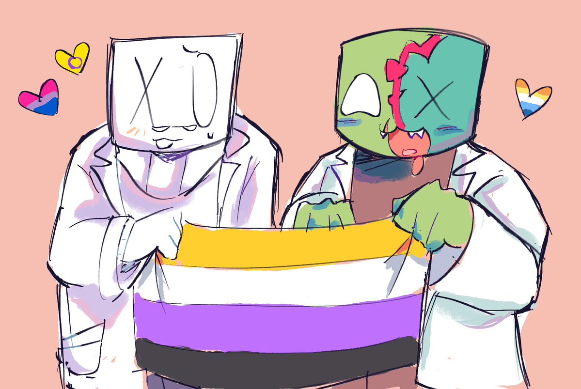 caikdate's tweet photo. hashtag pride with my ocs ok? https://t.co/wWYQTv1wt6