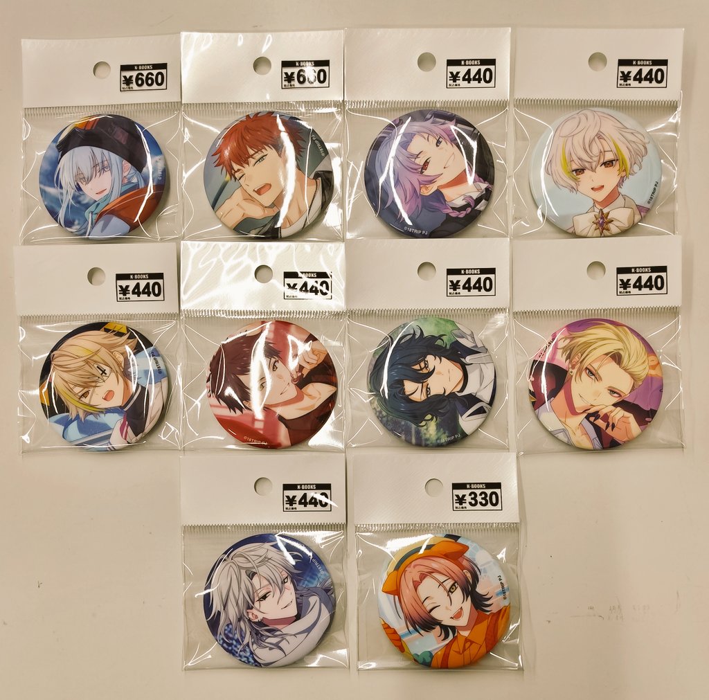 入荷情報】 18TRIP エイトリ 新作 缶バッジ中心に入荷しました