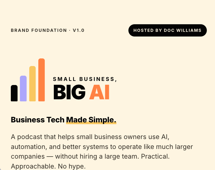 _docwilliams's tweet photo. Just tried out @hyperagentapp for my new podcast media kit.
Want to learn more?
Let me know!

#sponsored https://t.co/qQaBc6Xn4B