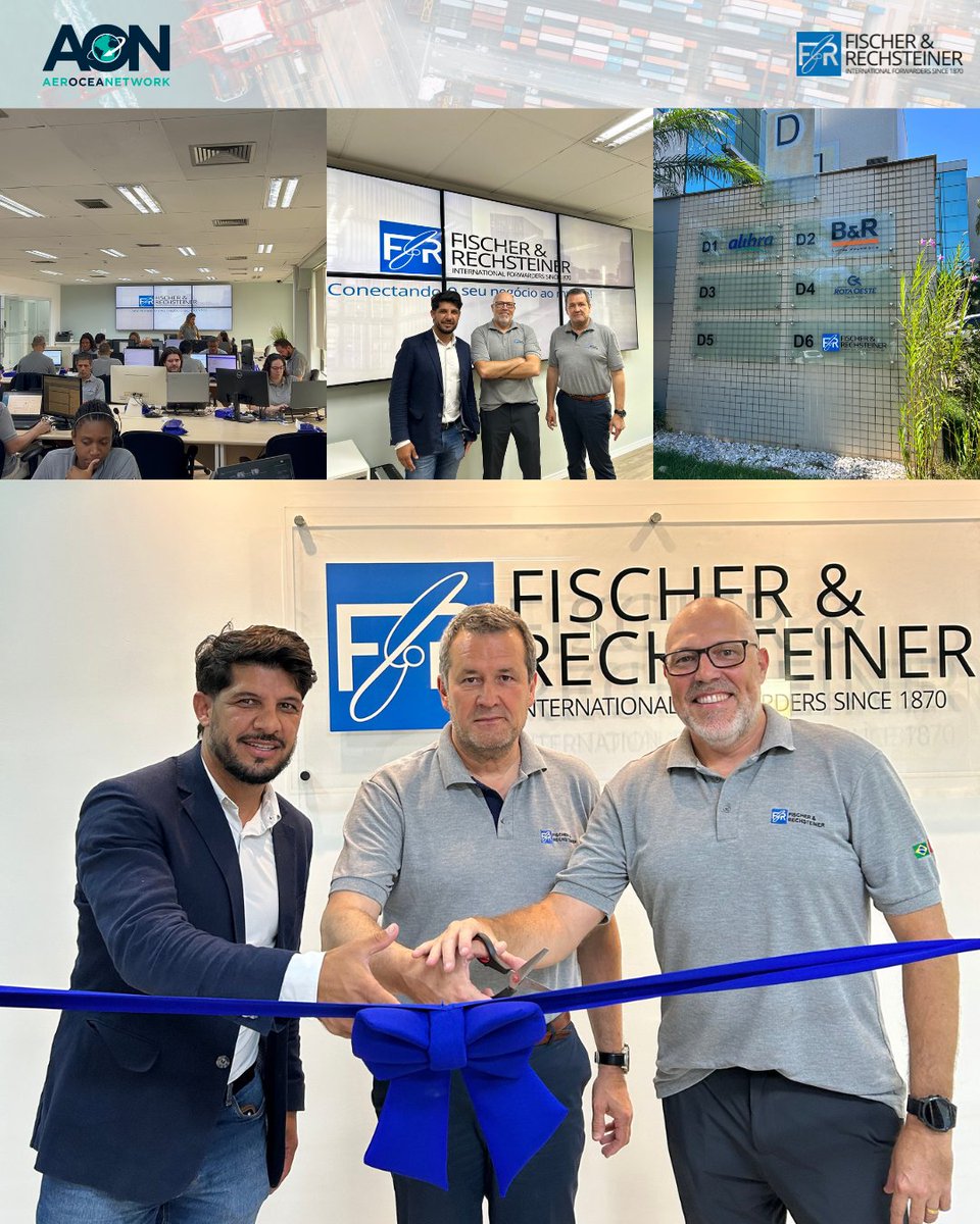 AerOceaNetwork's tweet photo. Fischer &amp; Rechsteiner: New Facility in Campinas in an Even More Strategic Location

Read more: https://t.co/tAxS0Xus5Q 

#AerOceaNetwork #AINetworks #LogisticsNetwork #logistics #cargo #freightnetworks #freightforwarder #FischerRechsteiner https://t.co/IdEvNLPQeF