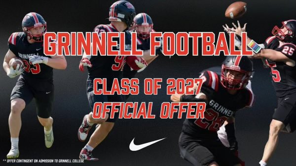 justinfung2027's tweet photo. Blessed to receive an offer from @Grinnell_FB after speaking with @CoachMGibson.

Excited for the opportunity and to continue building the relationship. https://t.co/IRYTcrBhBF