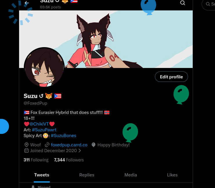 FoxedPup's tweet photo. I am the one who is birthed https://t.co/AJDzGDNBd8