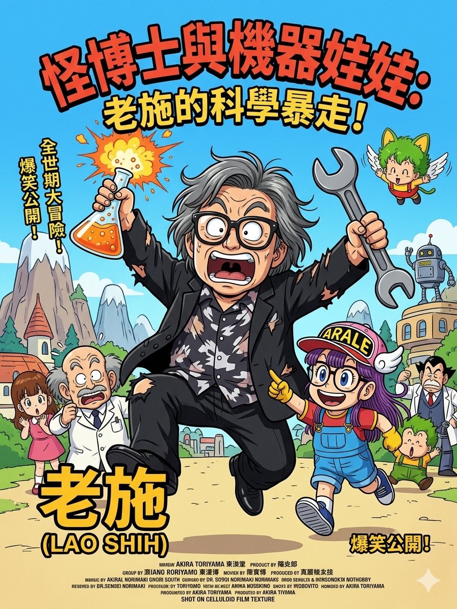 Michael_Shih's tweet photo. 老施的科學暴走！

#ai 
#老施 https://t.co/gg84VAW4O5