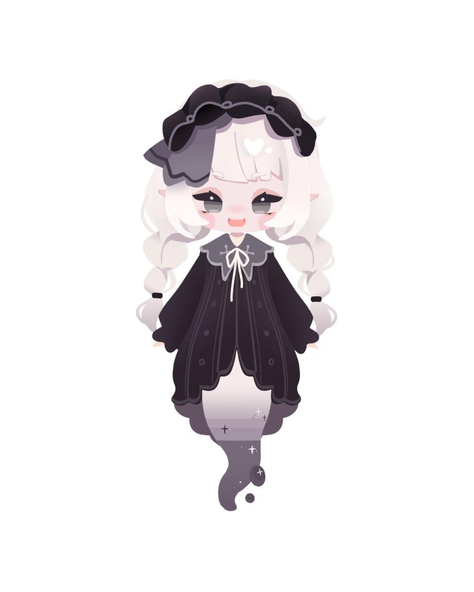 SpookedSony's tweet photo. design vs vtuber model 🕯️🎲

design: #isuniim
model: roarmew on vgen https://t.co/YaH7Nyk0yc