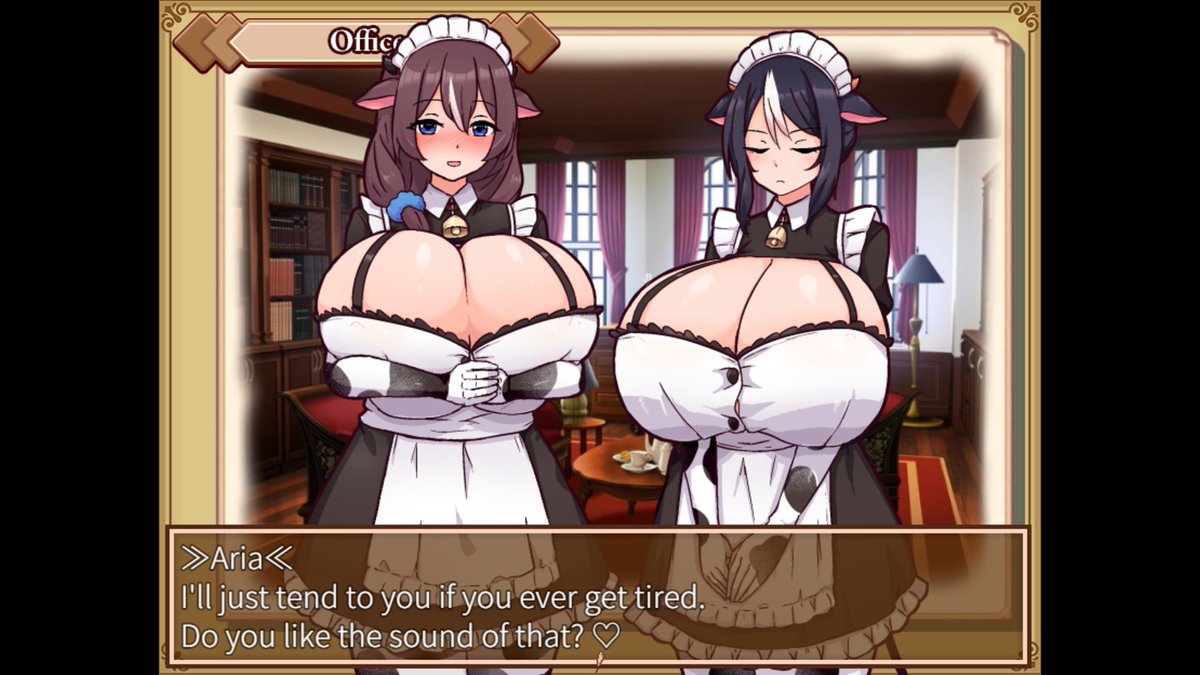 CoFUNGames's tweet photo. Do you like busty cowgirl milkmaids?

Cowgirl Maid Milk Cafe's store page on Steam now features new English screenshots!
https://t.co/LnNuAnc9eK

Wishlist now, stay tuned, and next week there might even be... a demo?! https://t.co/7qih6mKKyJ