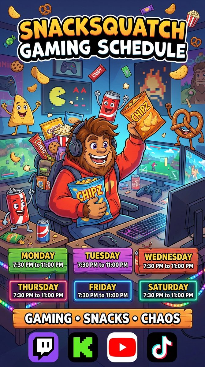 SnackSquatch | Squatchtuber tweet media