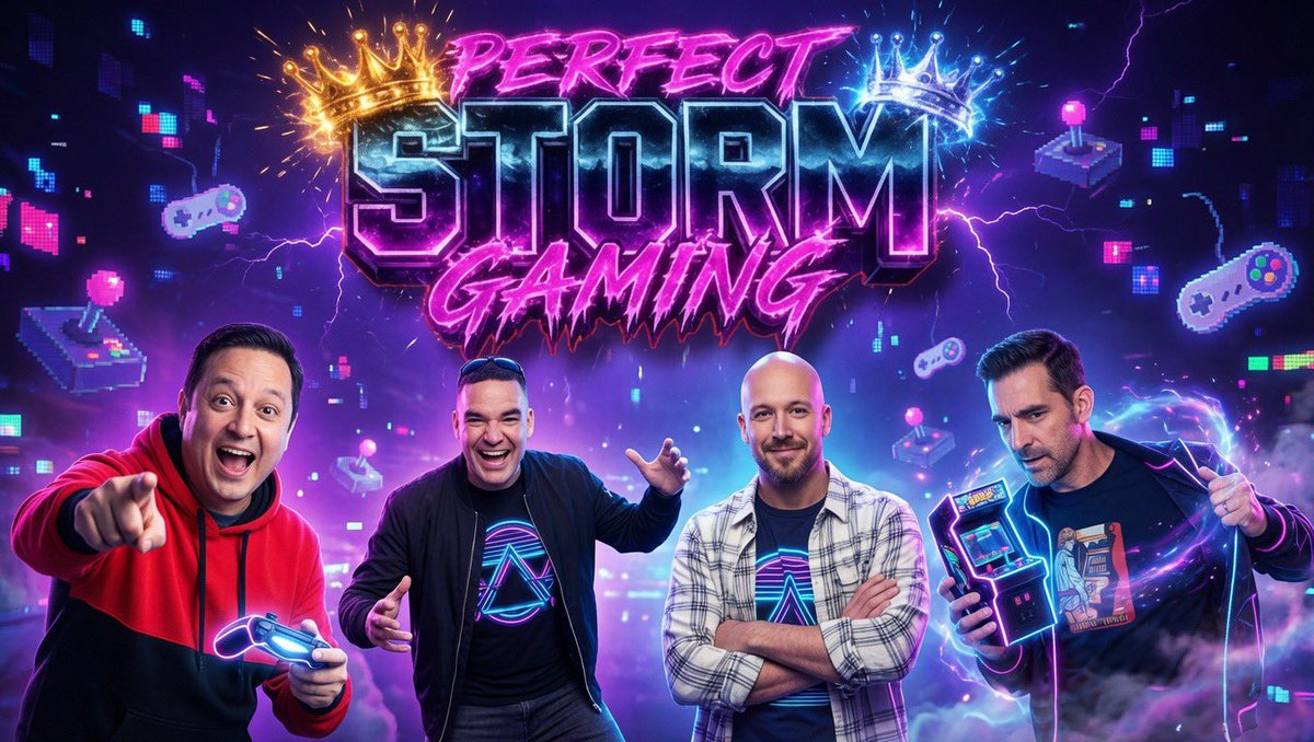 VITOUFO76's tweet photo. ONE SHOW. FOUR KINGS. ALL THE TEA! 👑☕️
The boys are back and the home arcade tea is about to get spilled. You don't want to miss this lineup! ⚡️
🔥 Tune in LIVE this Friday at 8 PM EST!
👉
https://t.co/2Oa1Vmf4R0
@vitoufo76 @19k_fox @officialJOEcade #HomeArcade #PerfectStormGaming #ArcadeCommunity