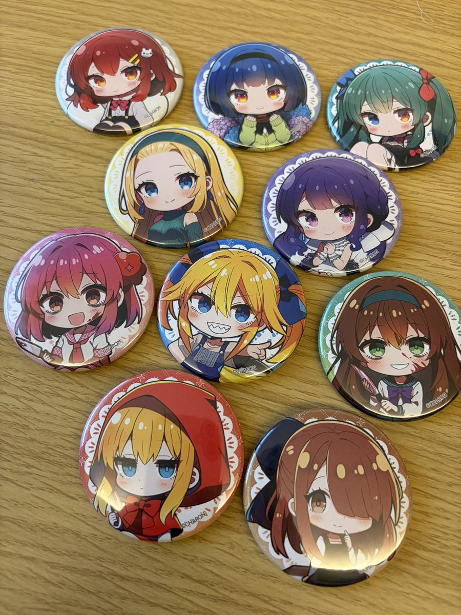 CHARONウェブポン 本日はB賞・C賞のグッズ紹介です🎁 B賞はミニキャラ