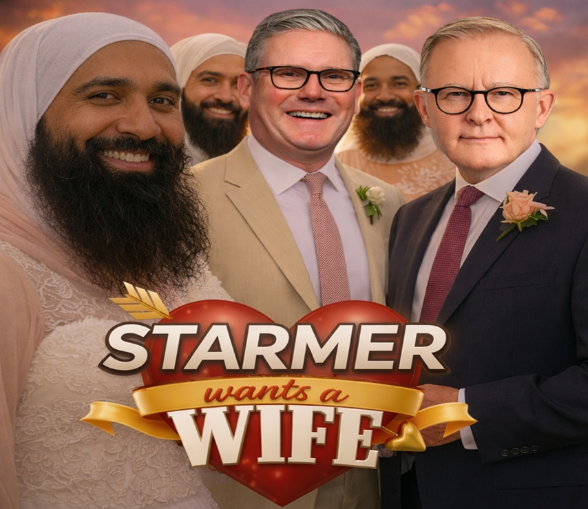 AussieFC's tweet photo. Do you think Anthony Albanese and Keir Starmer would make a great couple? https://t.co/T5nY2aurD2