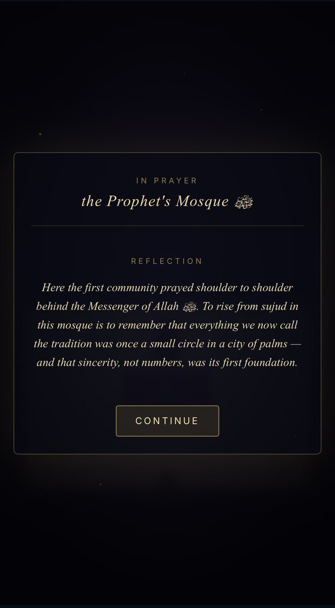 ProjectTajdid's tweet photo. Play Chains of Knowledge, pray in the Prophet’s Mosque, and reflect upon the signs of Allah, the lessons of history, and the purpose of life. https://t.co/myNjOmam3M