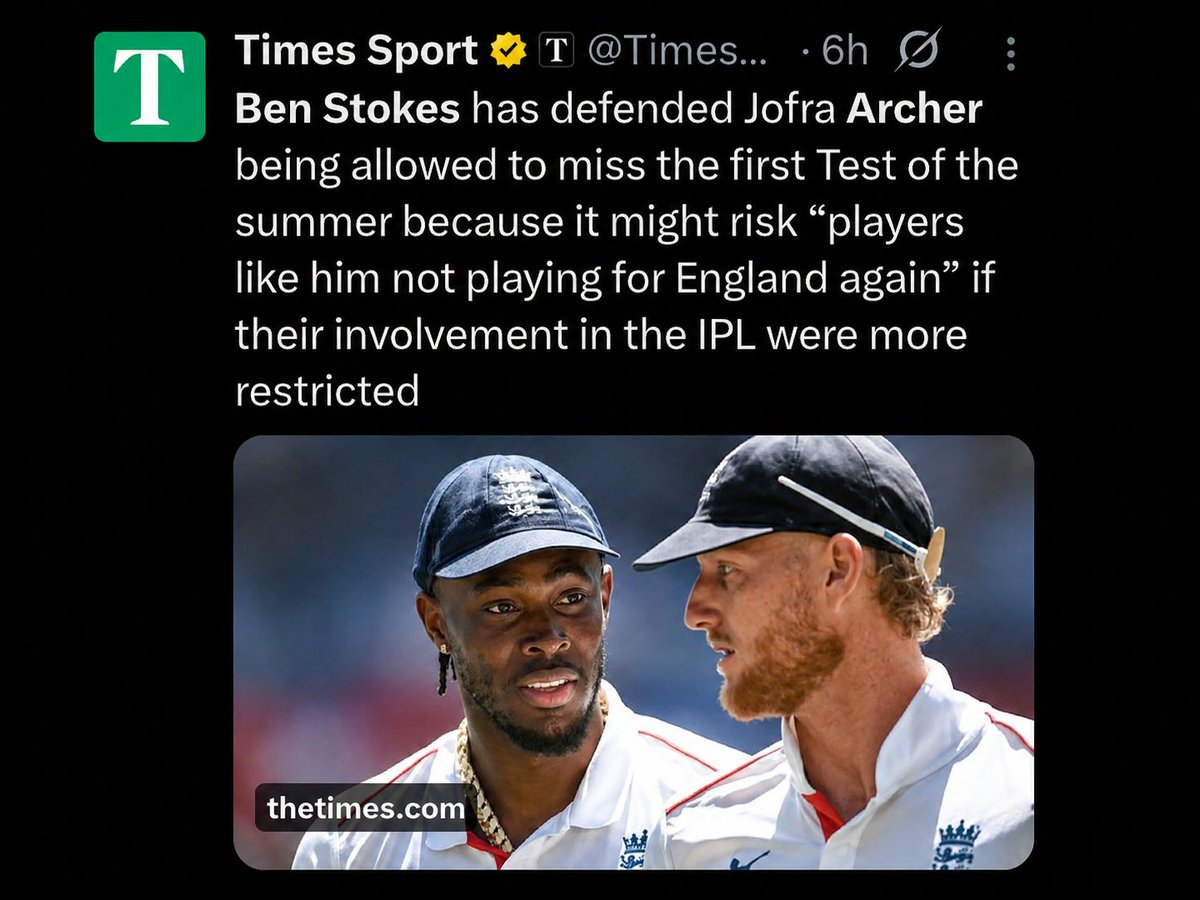 atsillypoint's tweet photo. Wow, so fellas, the time has come when even stronger boards with huge money will not be able to stop their players from playing leagues, and this is the future and we have got to accept it.

 I was listening to Lalit Modi in a recent Wisden Cricket podcast and he mentioned that cricket is eventually heading in a direction where everyone will prefer to play league cricket rather than international cricket. 

And he used football to explain it, where in England everyone dreams of playing in the Premier League but maybe not for the national team. The same will go for cricket as well. Whether you like it or not is up to you, but that is the future.