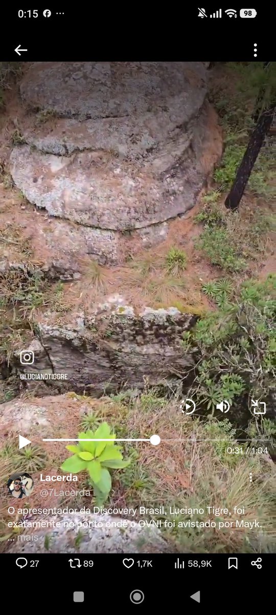ive_brussell's tweet photo. Agora eu fiquei curioso: pq isso aqui parece uma construção humana abandonada a 1,500 anos???? https://t.co/G2btsvgwDP