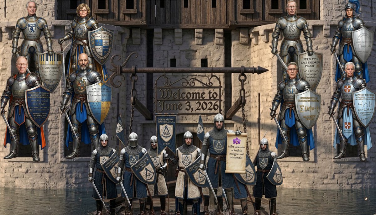 siouid142's tweet photo. @alexwg @MartinHairer @wtgowers Larger shield version @alexwg 'Welcome to June 3 2026'Ft:Ian Stewart https://t.co/MfxtsmuJi7 Ingrid Daubechies https://t.co/zYkc9rvOtU Bruce Berndt https://t.co/HSdCo9PREI @MartinHairer Andrew Wiles https://t.co/VNsCWDHze7 John Stillwell https://t.co/nqzj7w9GDa TerryTao @wtgowers https://t.co/pmauGS98TQ