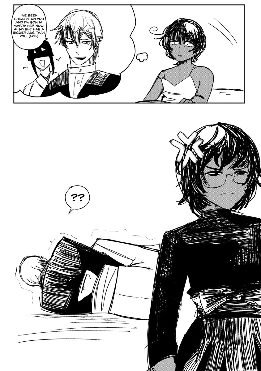 naoyaxreader's tweet photo. i changed my mind i wanted to draw one (with sorcerer mimi this time) https://t.co/8SyN5PIWz1