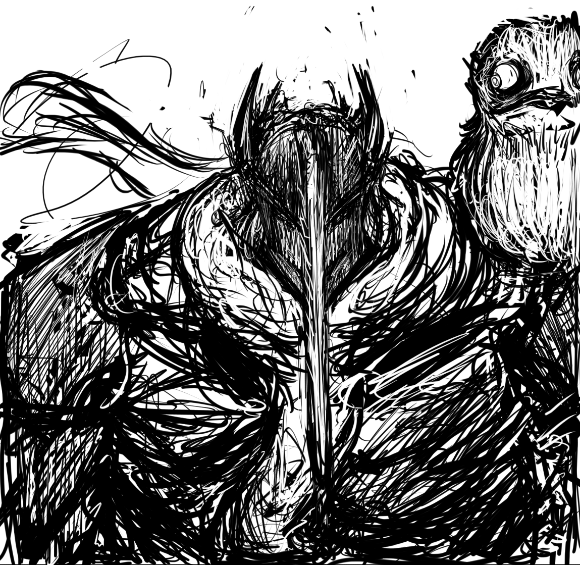 TweeterPhi's tweet photo. I miss the pimp. Save me Chainsaw Man.

#art #chainsawman #CSM https://t.co/oDX9QtBY95