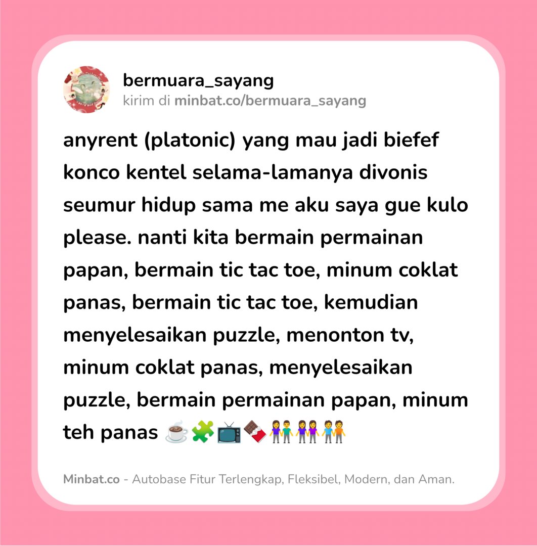 bermuara_sayang's tweet photo. sayang! mun max 22+, anyxg, p temenan? 🥺 https://t.co/SSS0YhWcZ8