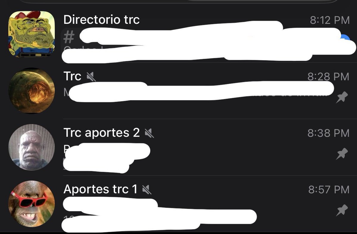 TrcSeca's tweet photo. Grupos de T3L3gram pueden aportar para el acceso en 3 grupos o pagar para acceso a 7 grupos para más información al privado
Un gruP0 con diCcionario PAl0s interesados mandar mensaje al privado https://t.co/8M6Y3VkdMp