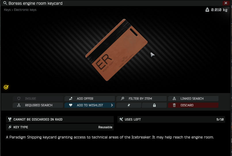 Azareeltv's tweet photo. Yo @domontovich why cant we put this in our secure container? iknow we could at the start but not anymore was it not intended or the item id is not "whitelisted" to be put in those containers? dont makes sense to not put them in there #escapefromtarkov https://t.co/kBXoAnci4u