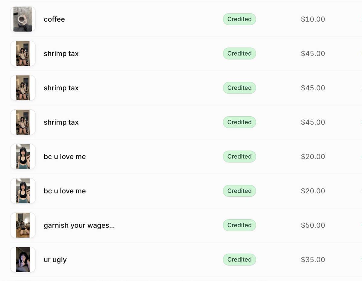 send4blaire's tweet photo. i want more shrimp tax being paid ngl 

findom paypig joi blackmail whalesub rt https://t.co/V1icDWtpdp