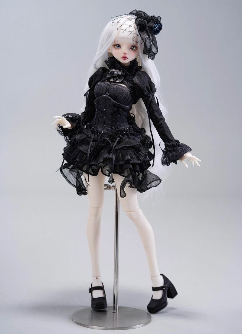 🤍新入荷商品🤍】 【40cm/60cm】 Coral Reef Doll / Heart Black Set