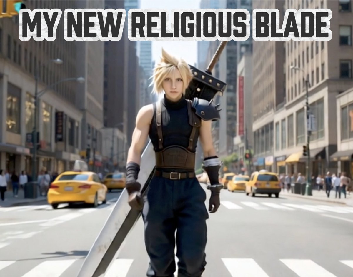 AlbinWild's tweet photo. i'M filing  for a religious exemption to allow me to carry my ancestors' blade.   
#ReligiousBlade https://t.co/nOGXa467Rd