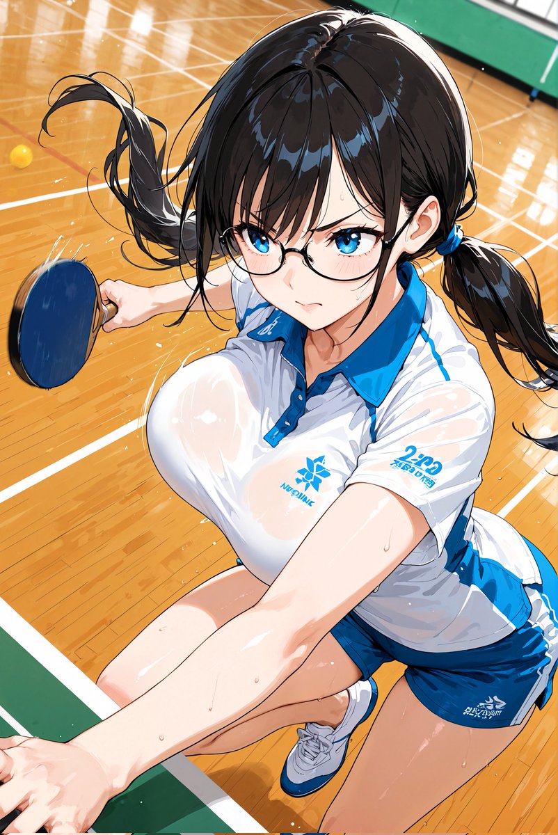 Aya_AI_Illust's tweet photo. #おセンシの時間
今週のテーマはスポーツ⚽️
本日は卓球🏓
気合い十分ですが見事に振り遅れてます💕(*´艸｀*)
SFW anime-style illustration. No nudity, no suggestive intent. https://t.co/GHbQ8porpU