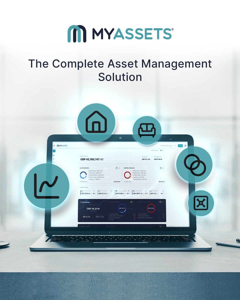 MyAssets_'s tweet photo. Tired of navigating fragmented portfolios and scattered financial data?

MyAssets consolidates assets and financial insights into one refined platform for sophisticated portfolio management.

#MyAssets #SafeAssetManagement #FreeTrialUK https://t.co/NUpuZJwJgU