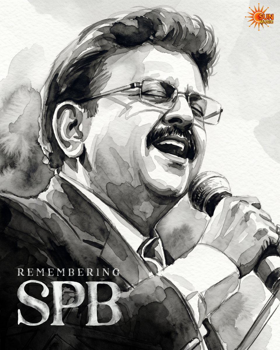 SunMusic's tweet photo. Remembering the legendary SPB on his birth anniversary💔

#SunMusic #SPBalasubrahmanyam #RememberingSPB #RememberingSPBalasubrahmanyam https://t.co/eCGoCuNtHi