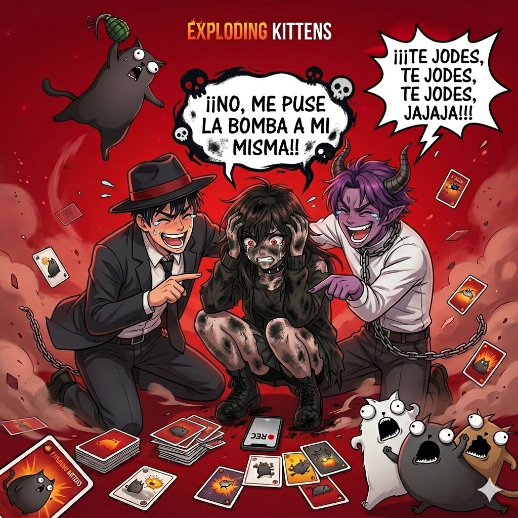 RaylaBlan's tweet photo. ¡¡TE HACÍAS LA PRESUMIDA @katbipolar21617  TE JODES ESO TE PASA POR LADRONA DE CARTAS SUFRE LA IRA DEL GATO EXPLOSIVO!! 
¡¡HOY GANAMOS @ClipBerto  GANAMOS!! https://t.co/Ibrx9cv2LU