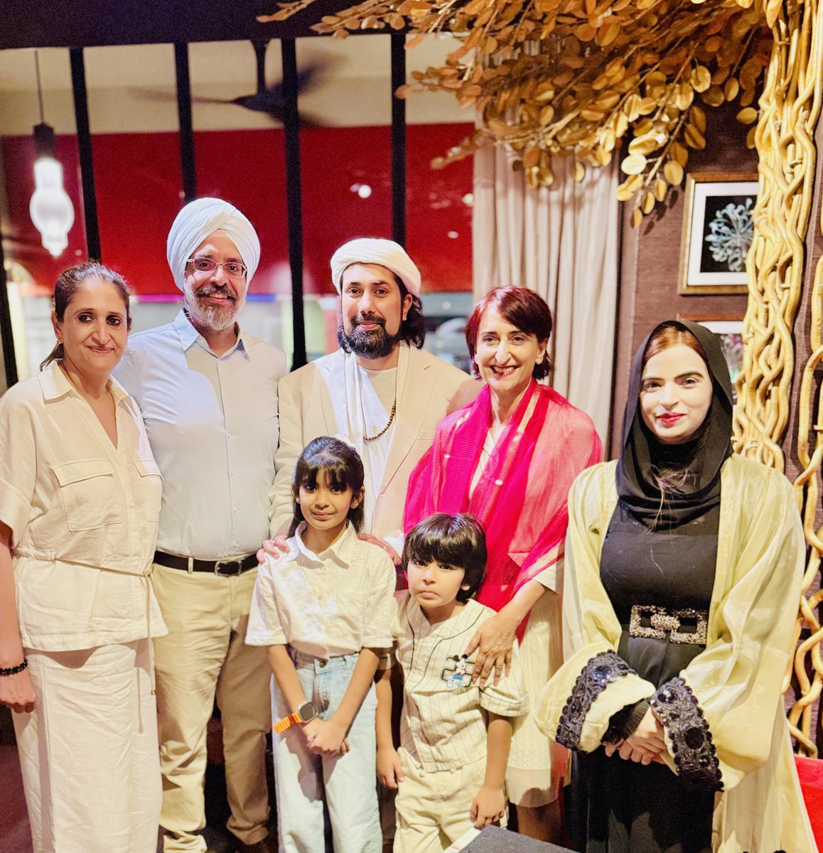 sufimusafir's tweet photo. “Come not to learn about love — come to become it.”— Khwaja Gharib Nawaz (r)

Al-Khalqu Ayalullah · Vasudhaiva Kutumbakam · Ek Onkar
Different languages. Same river. One ocean. Love. 

Singapore · Sina Ba Sina · June 2026
#SinaBaSina #SufiMusafir #AjmerSharif #Singapore #Harmony #HearttoHeart