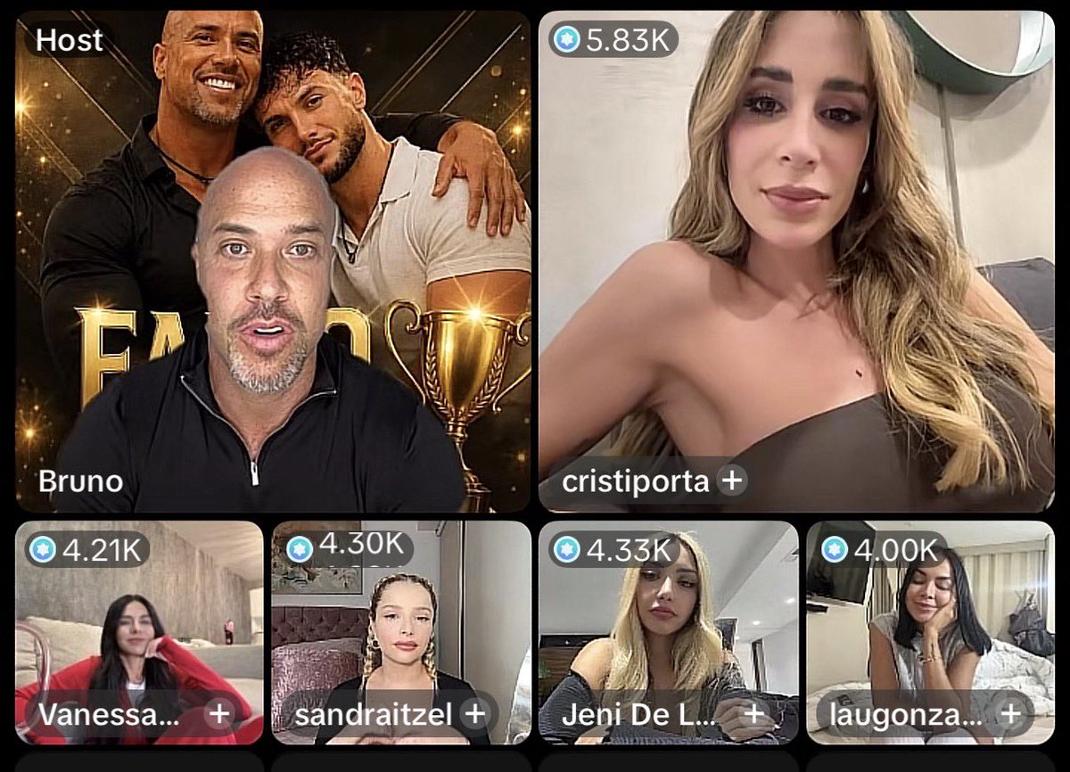 Izzy01189's tweet photo. Mira nomas😂 Cristina Porta apoyando a Fabio Agostini. La “Panelista” #LCDLF #LCDLF6 https://t.co/mpp04ejNA4