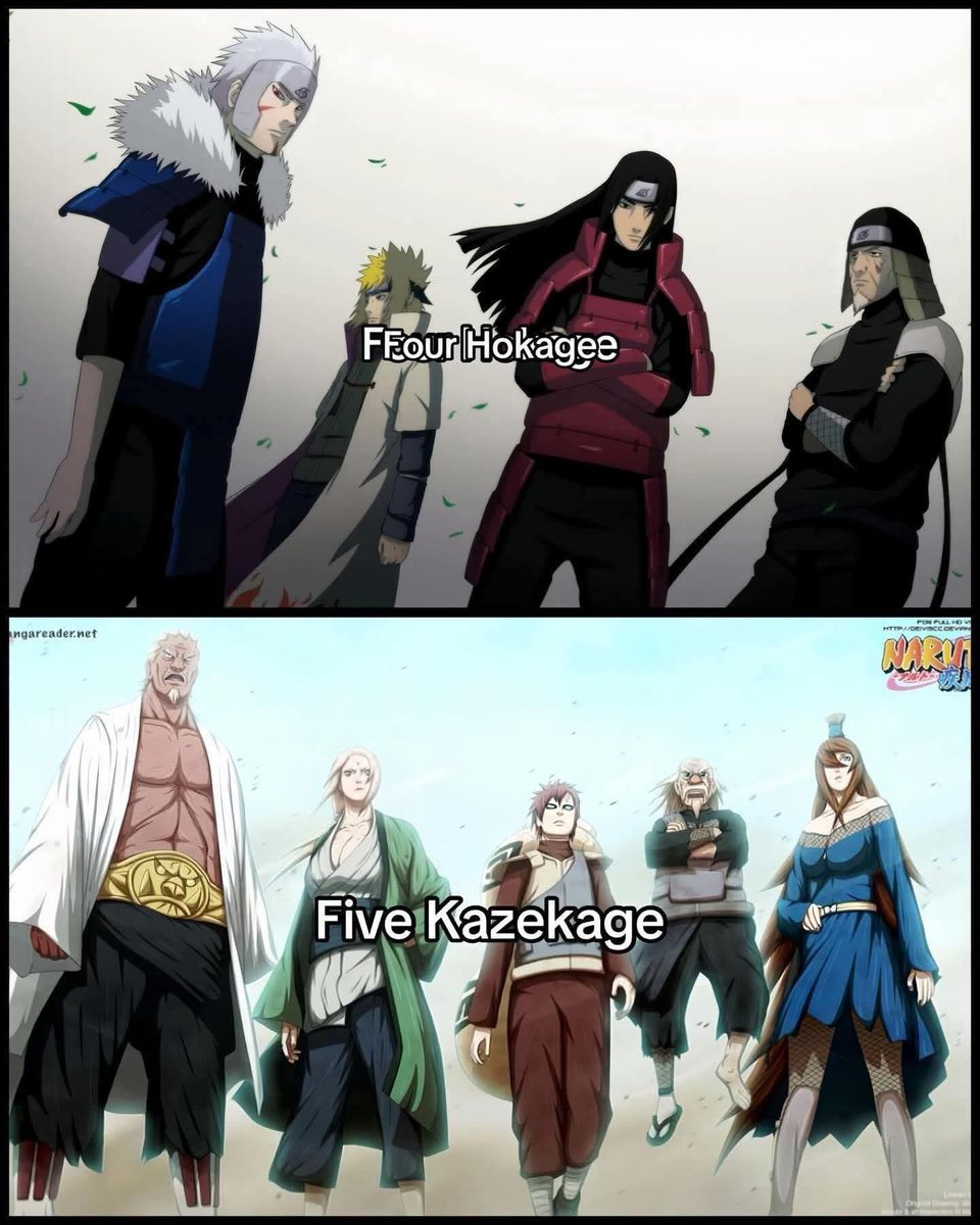 _animevault's tweet photo. Who is going to win this 4 vs 5 clash ? https://t.co/6lbbrVZYQ5