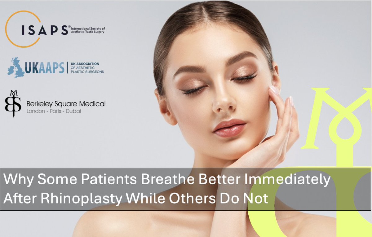 BerkeleySqMed's tweet photo. Why Some Patients Breathe Better Immediately After Rhinoplasty While Others Do Not?

https://t.co/oX79o27JP1 https://t.co/3mi936q47i
