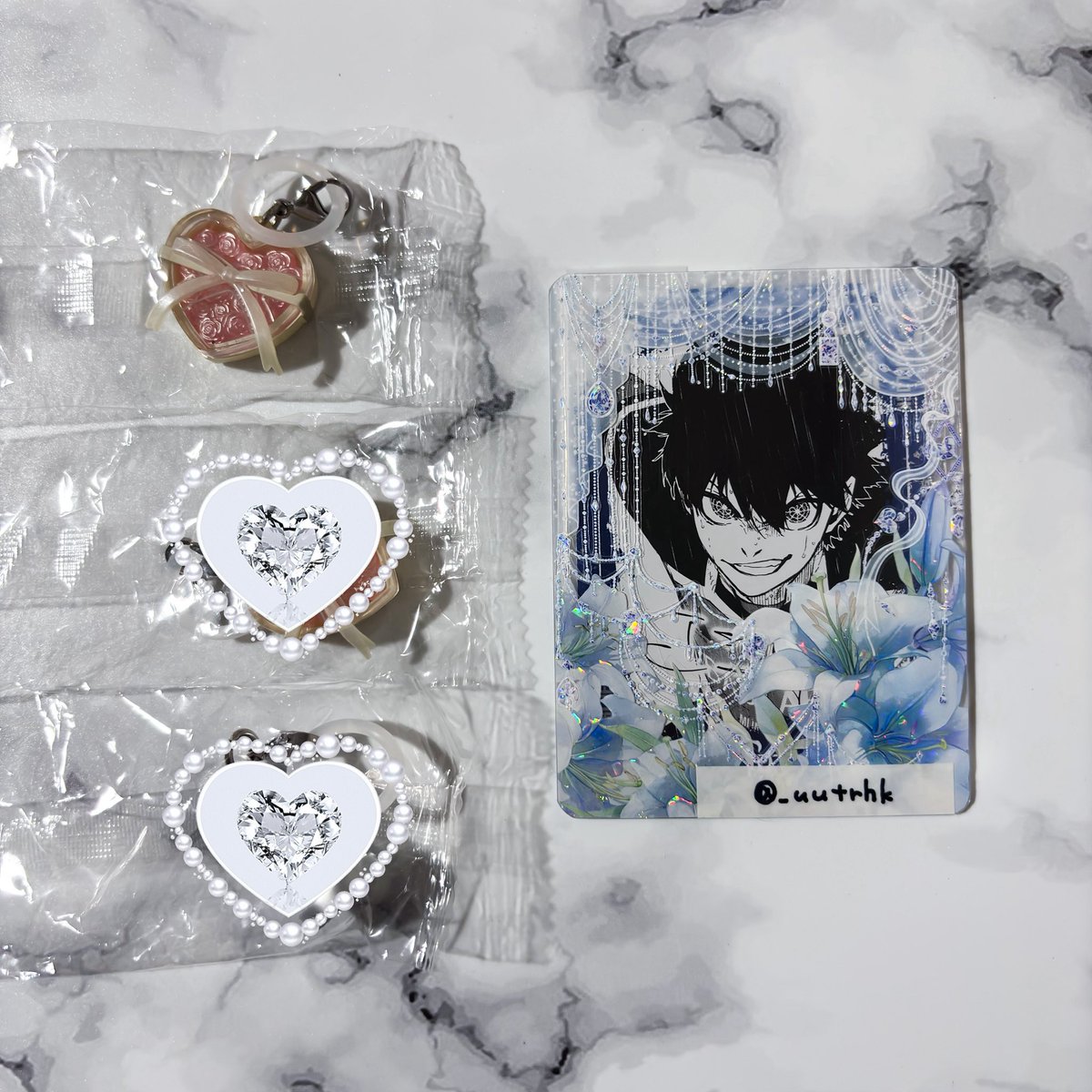 _uutrhk's tweet photo. 【交換】Flower gift selections フラワーギフトセレクション ��じるしアクセサリー カプセルトイ

譲￤フラワーボックス
求￤フラワードーム（white）

初回ツイフィ必読。郵送。お気軽にお声掛けください。 https://t.co/BbJLxw9TmD