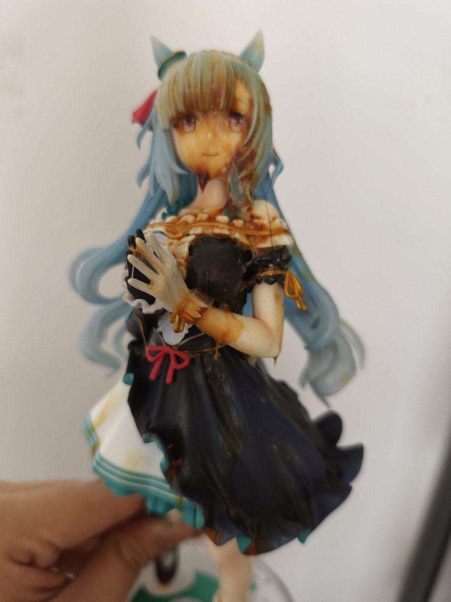 softakao's tweet photo. ＃フィギュアぶっかけ   #figurebukkake #無洗浄フィギュア https://t.co/bG1Ha1HS5S