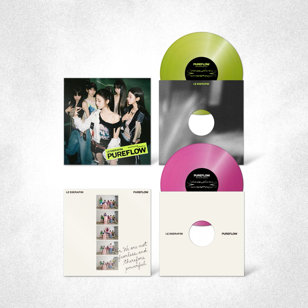 📢本日発売！LE SSERAFIM ニュー・アルバム『'PUREFLOW' pt.1』の限定