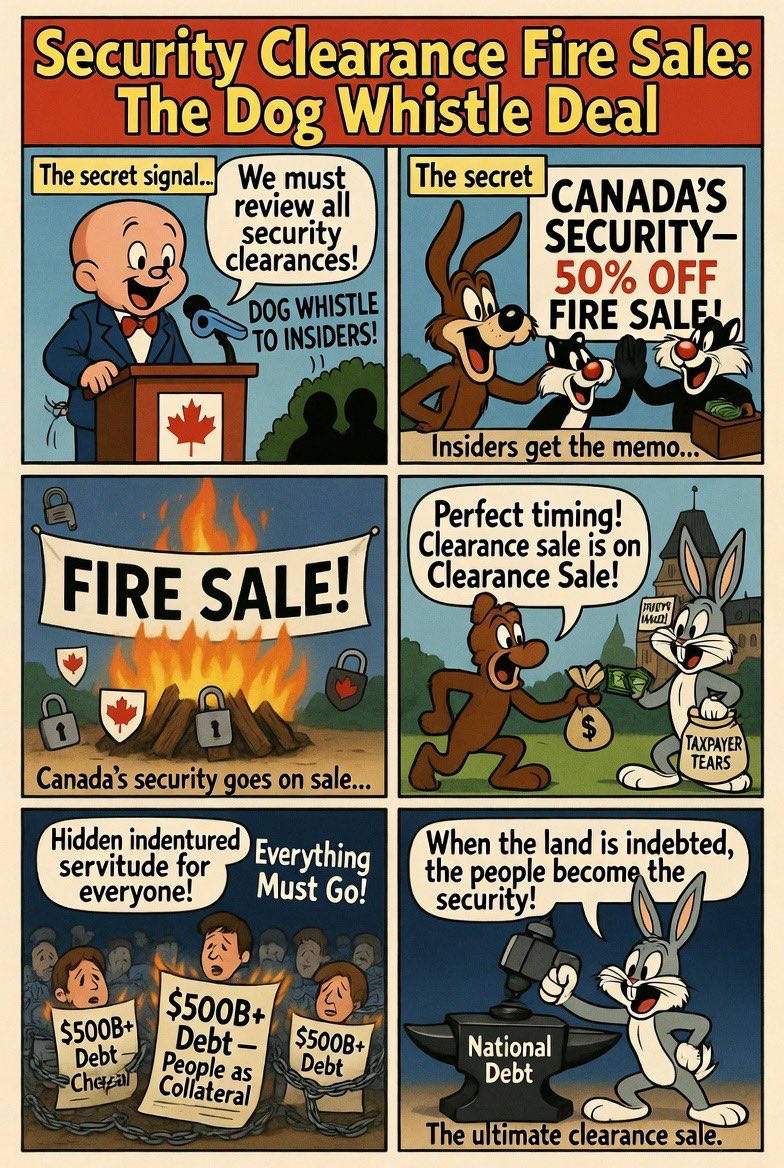 ageofartifacts's tweet photo. @thestarcard100 Oh, um… haha my comics are just jokes guys 🙃 no way that it’s actually a clearance sale on 🍁’s security. https://t.co/Pm8wnqvQBm