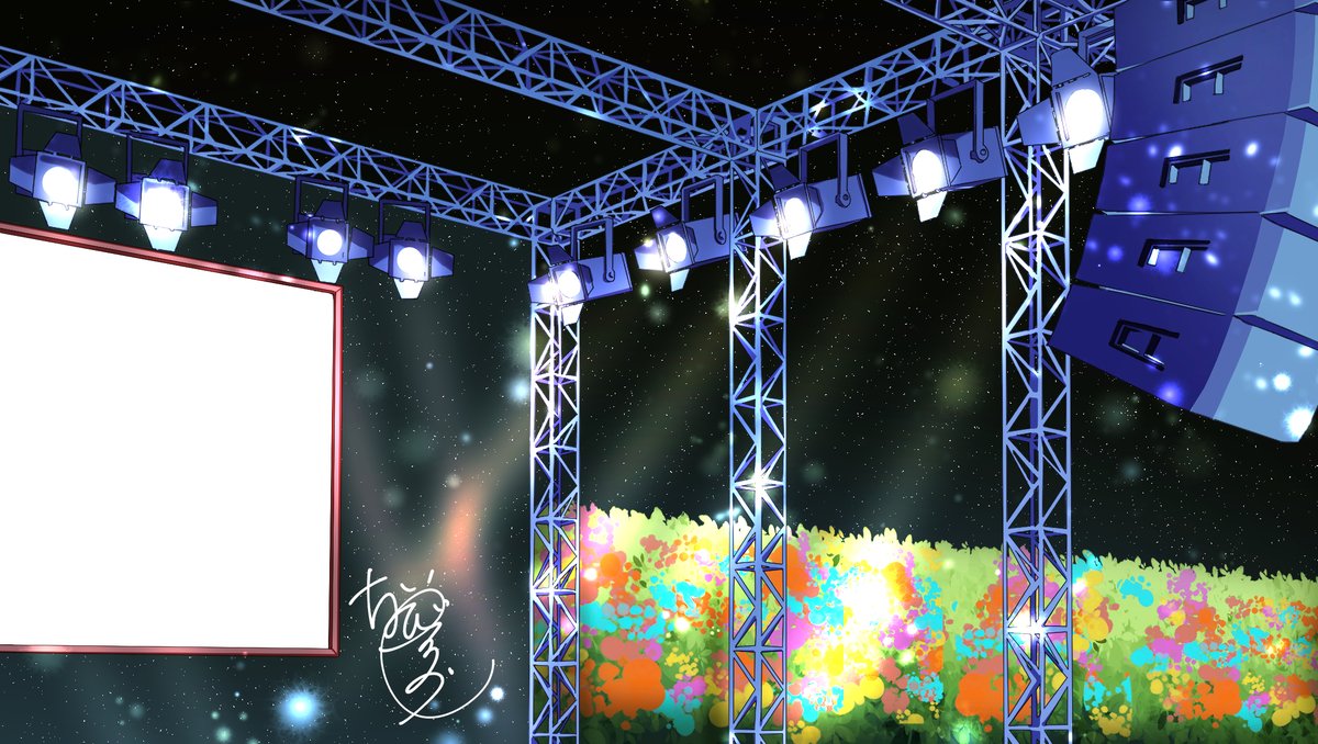 tibirolu0415's tweet photo. こちらサビのライブステージと立ち絵イラストで参加させて頂きました✨
10周年おめでとうのお祝いをこうやって素敵な企画で参加させて頂けて嬉しかったです☺🎉
主催、運営の方々本当にありがとうございます！
あらためて10周年おめでとうございます！！ https://t.co/CWMkNcLLPD