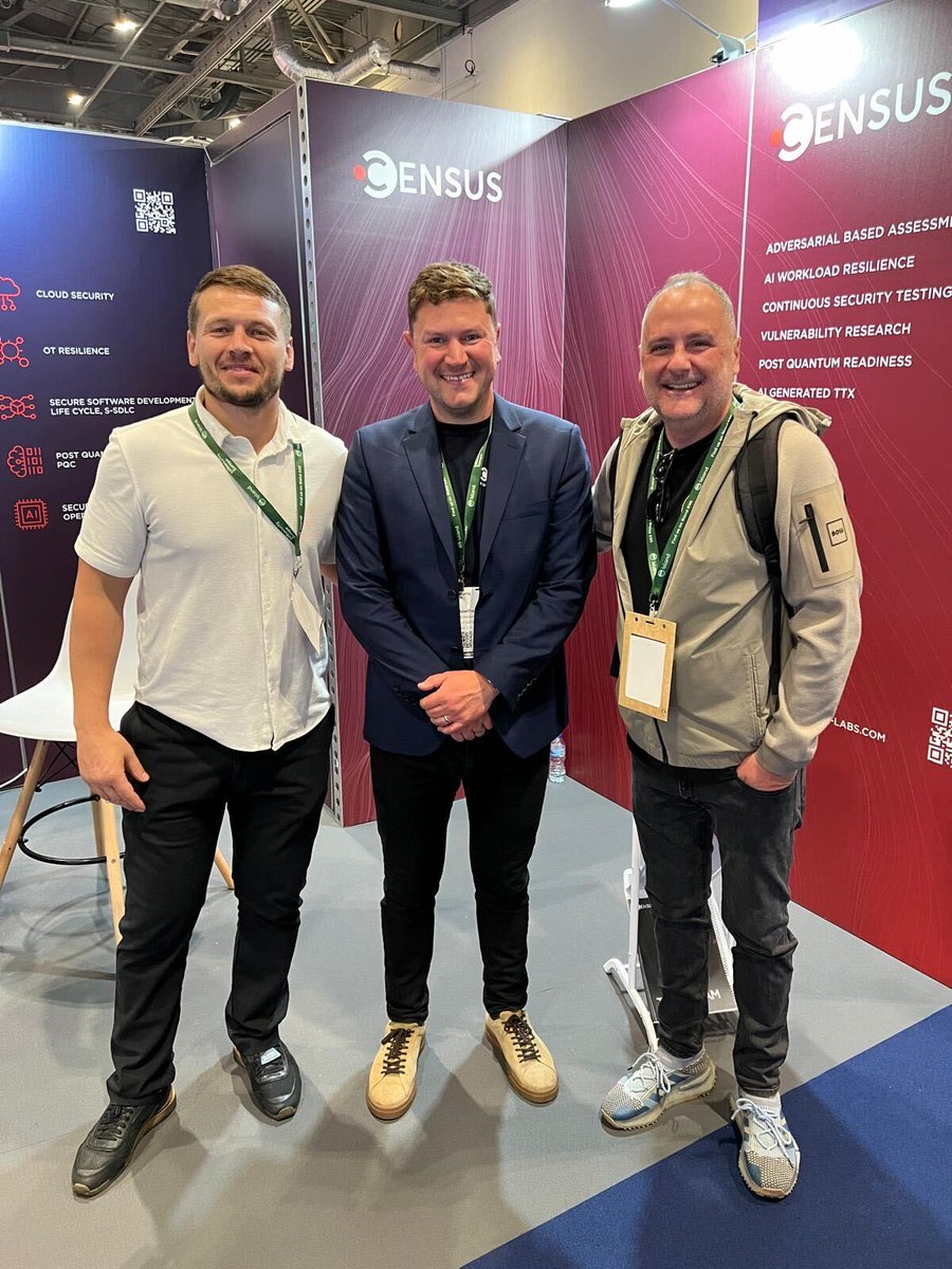 cyberhelmets's tweet photo. #InfoSec2026, good to be back.🔥
One of our favourite weeks of the year, because nothing beats a few days away from the screens, seeing what's new and catching up with our community.

#CyberHelmets #InfosecurityEurope #CyberSecurity https://t.co/NMGBZ3pboA